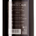 2016 Château Pedesclaux 5ème Cru Classé, Pauillac - Frankreich