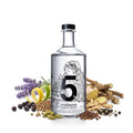 5 Continents – Hamburg Dry Gin · 0,7 L · 47 % vol. - Liwaldo