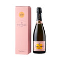 Champagne Veuve Clicquot Rosé Brut in Geschenkbox - Liwaldo