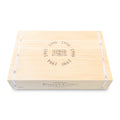 Château Pontet-Canet 1990, 1994, 1995, 1996, 1998, 1999 Jahrgangsselektion - 6 Flaschen in limitierter Holzbox - Bordeaux Frankreich