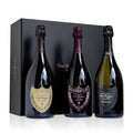 Feinste Weine  - Champagner-Paket - DOM PÉRIGNON VINTAGE 2010 - ROSÉ VINTAGE 2006 - Plénitude 2 2002