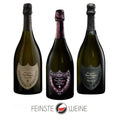 Feinste Weine  - Champagner-Paket - DOM PÉRIGNON VINTAGE 2010 - ROSÉ VINTAGE 2006 - Plénitude 2 2002
