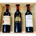 Figeac 2010, Palmer 2005, Leoville Las Cases 2000 Sammlerbox - 3 Flaschen Rotwein trocken (0,75 l) in limitierter Holzbox