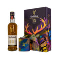 Glenfiddich 15 Jahre Solera - Limited Design + Flachmann - Speyside Single Malt Scotch Whisky - Liwaldo