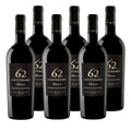 San Marzano 62 Anniversario Primitivo di Manduria Riserva 2019 6 Flaschen Rotwein 0,75L 14,5% vol