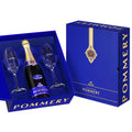 Pommery Brut Royal Geschenkset: 1 Flasche + 2 Gläser