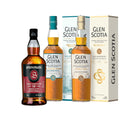Springbank 12 Jahre Whisky Set -   1x Springbank 12 Jahre - 1x Glen Scotia Harbour - 1x Glen Scotia Double Cask - Liwaldo