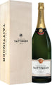 Taittinger Brut Réserve Jeroboam Doppel-Magnum 3L in Holzkiste