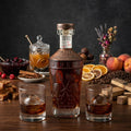 Thinkers Dew of B'Dolah Bourbon Whiskey - 700ml, 47% vol – Aromen von Vanille, Toffee & Schokolade - Liwaldo