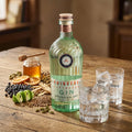 Thinkers Premium Jerusalem Gin - Handgefertigt mit Botanicals – 700ml, 42% vol - Liwaldo