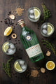 Thinkers Premium Jerusalem Gin - Handgefertigt mit Botanicals – 700ml, 42% vol - Liwaldo