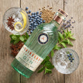Thinkers Premium Jerusalem Gin - Handgefertigt mit Botanicals – 700ml, 42% vol - Liwaldo
