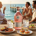 Thinkers Sunset Gin - New World Gin mit Rosenblättern & roten Früchten - 700ml, 40% vol - Liwaldo
