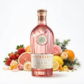 Thinkers Sunset Gin - New World Gin mit Rosenblättern & roten Früchten - 700ml, 40% vol - Liwaldo