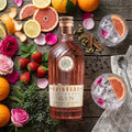 Thinkers Sunset Gin - New World Gin mit Rosenblättern & roten Früchten - 700ml, 40% vol - Liwaldo
