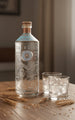 Thinkers Vodka 40 - 60 - samtig - seidiger Premium Vodka aus rotem Winterweizen - 1000ml, 40% vol - Liwaldo