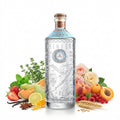 Thinkers Vodka 40 - 60 - samtig - seidiger Premium Vodka aus rotem Winterweizen - 700ml, 40% vol - Liwaldo