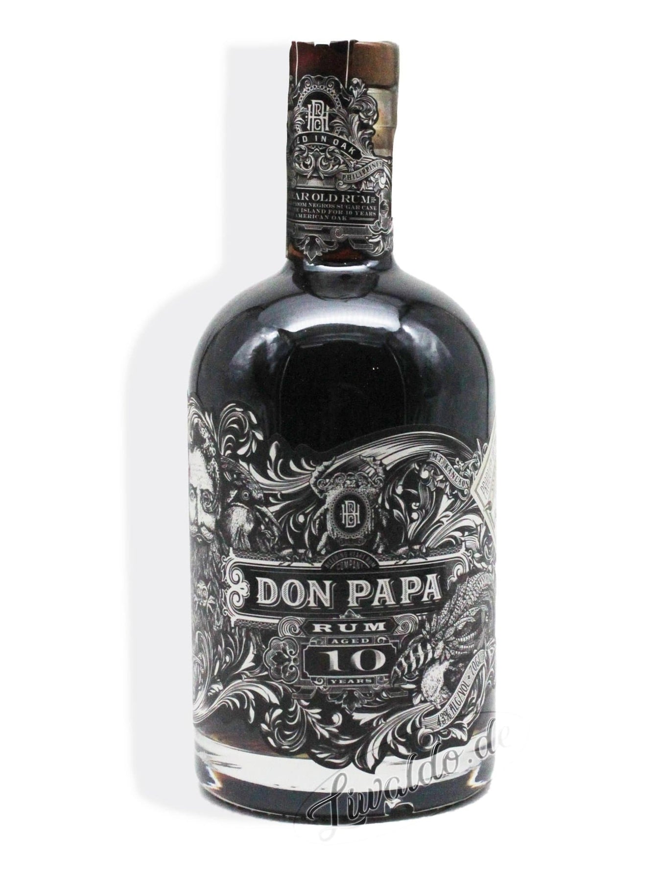 Don Papa 10 Jahre Rum 43% 0,7 l | Online bei