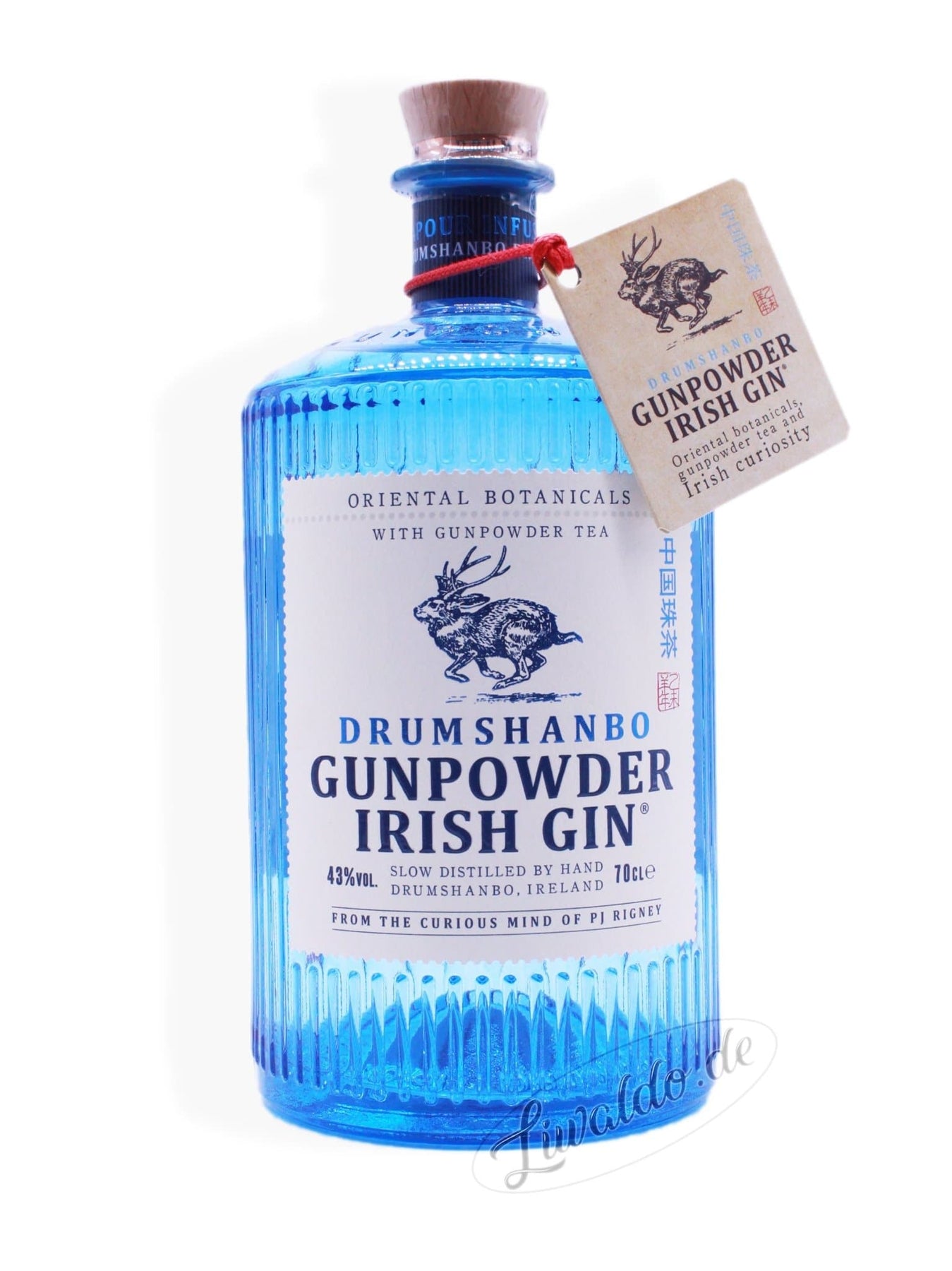 | bei 43% l Irish Gin Gunpowder 0,7 Drumshanbo Online