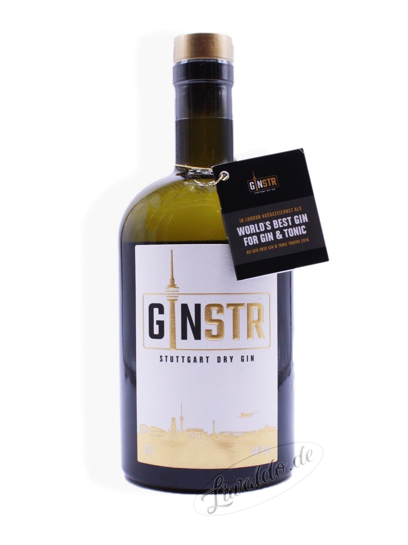 Ginstr Stuttgart Dry Gin 44% 0,5 l | Online bei